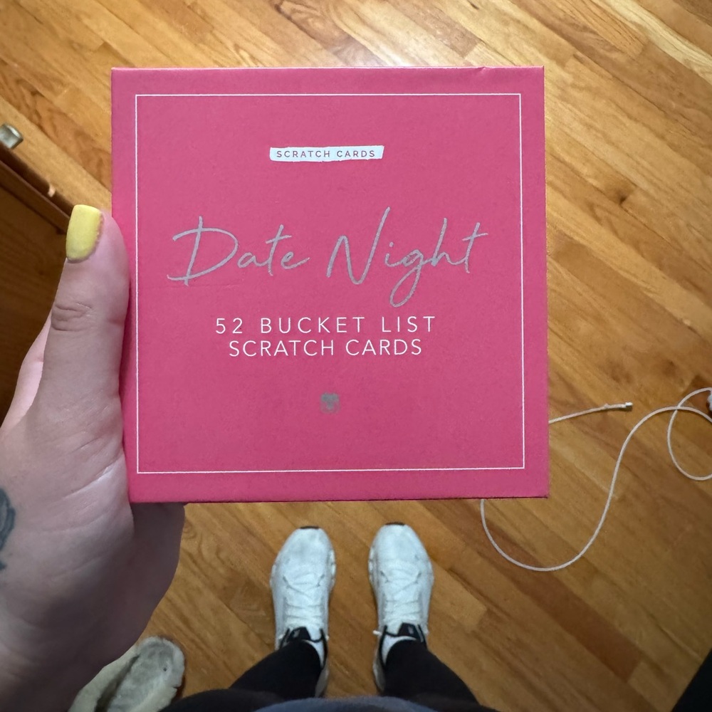 Date night scratch cards
